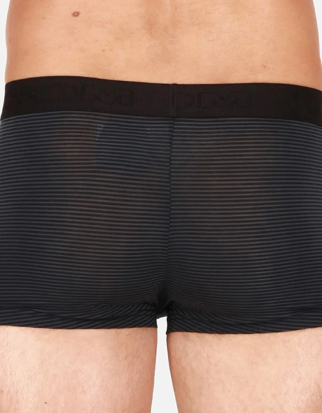 Simon Stripe Modal Stretch HO1 Boxer Brief, Black