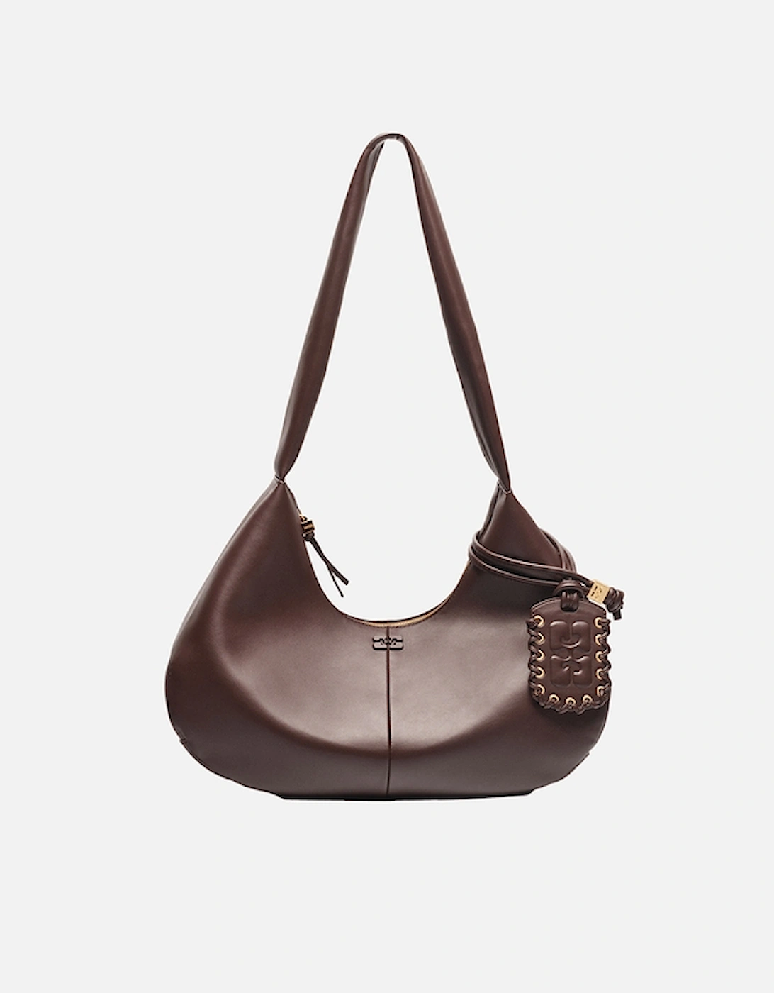 Medium Hobo Faux Leather-Blend Bou Bag, 2 of 1