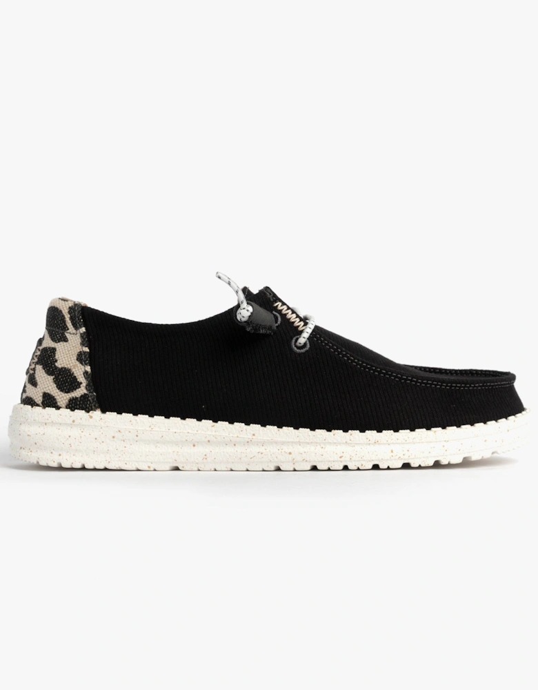 HEYDUDE WENDY Womens Shoes Black