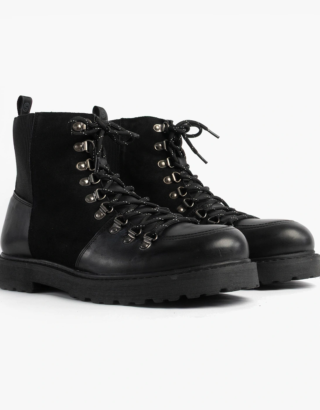 CLARIDGE Mens Boots Black
