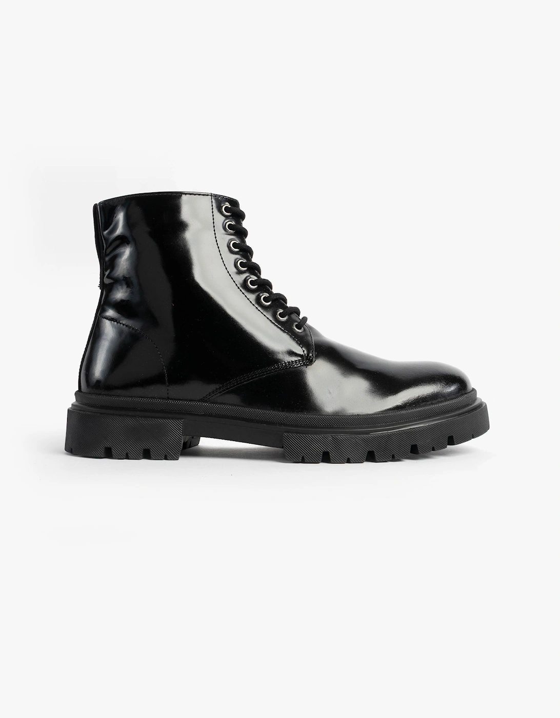 Silver Street London Men's Black Greenwich Boots - Size 12