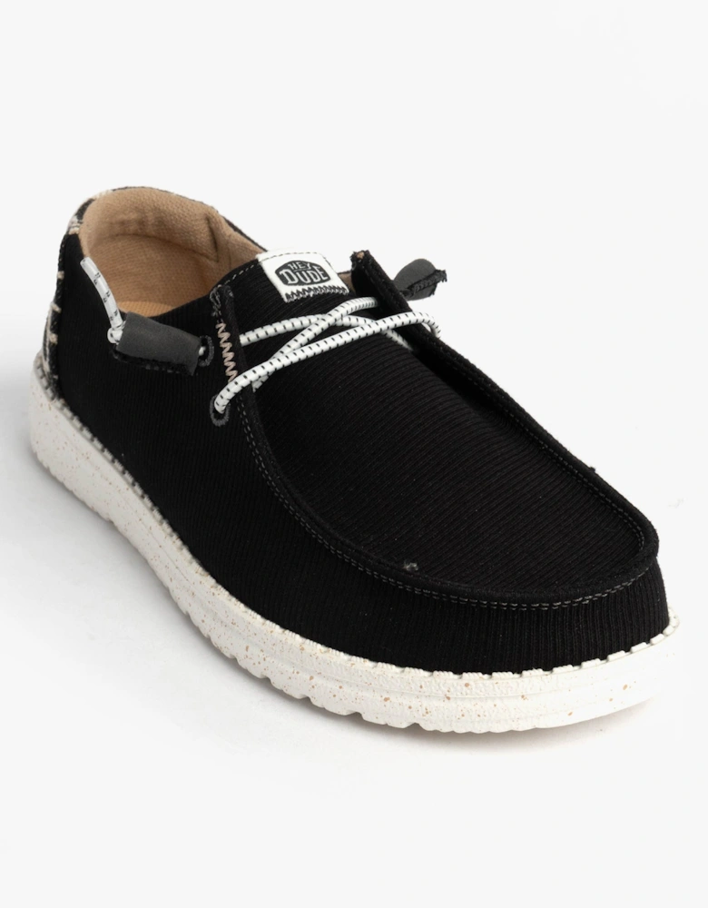 HEYDUDE WENDY Womens Shoes Black