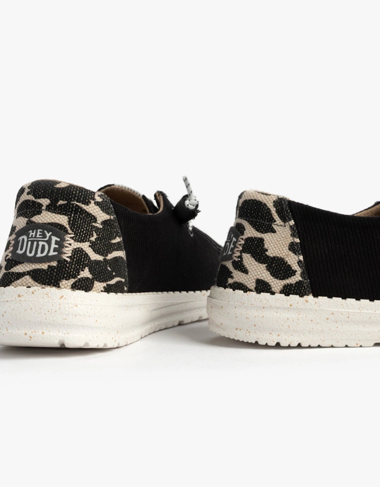 HEYDUDE WENDY Womens Shoes Black