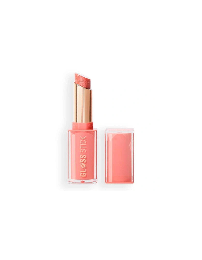 Pout Lip Gloss Stick Shimmer Peach Sorbet Nude