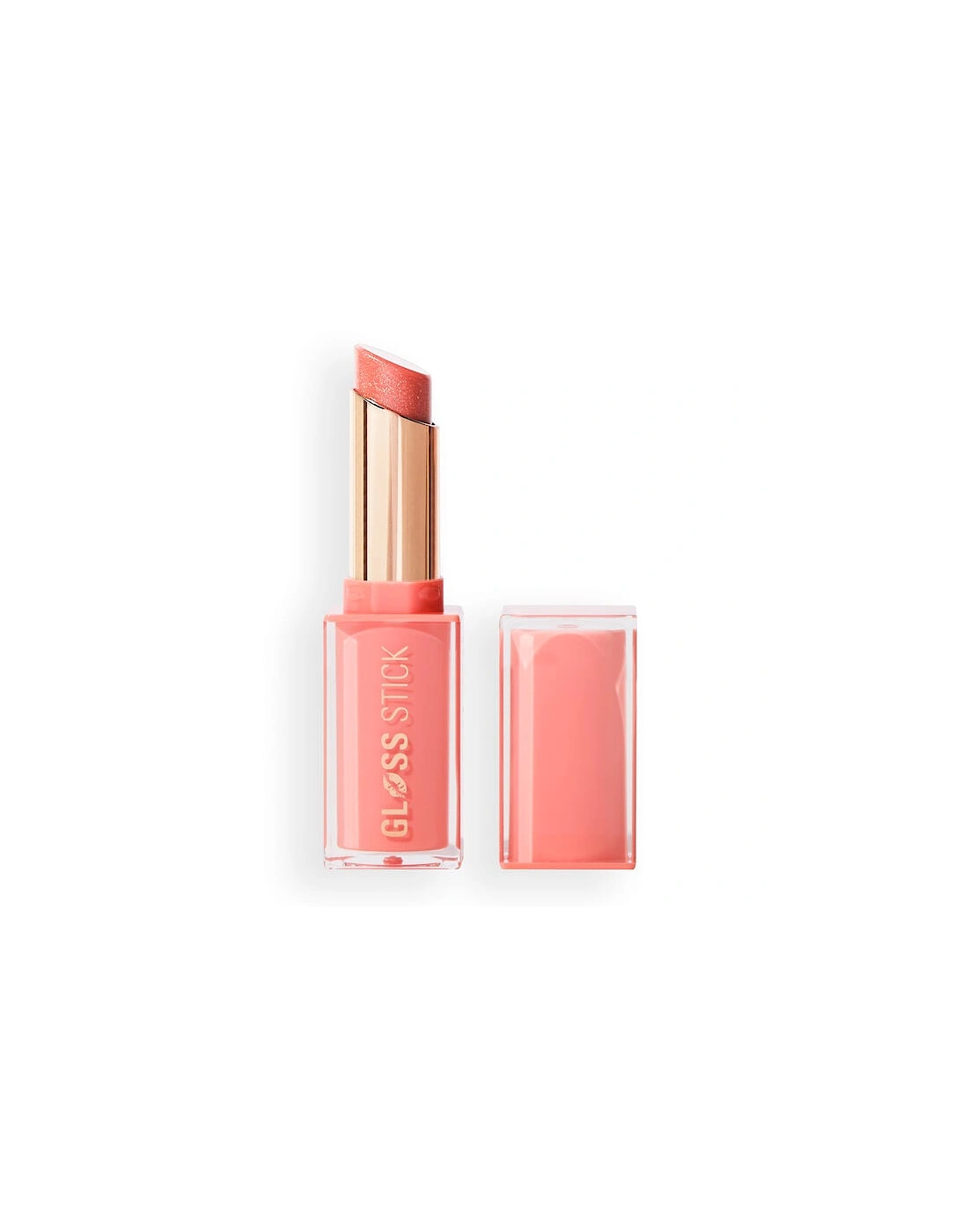 Pout Lip Gloss Stick Shimmer Peach Sorbet Nude, 2 of 1