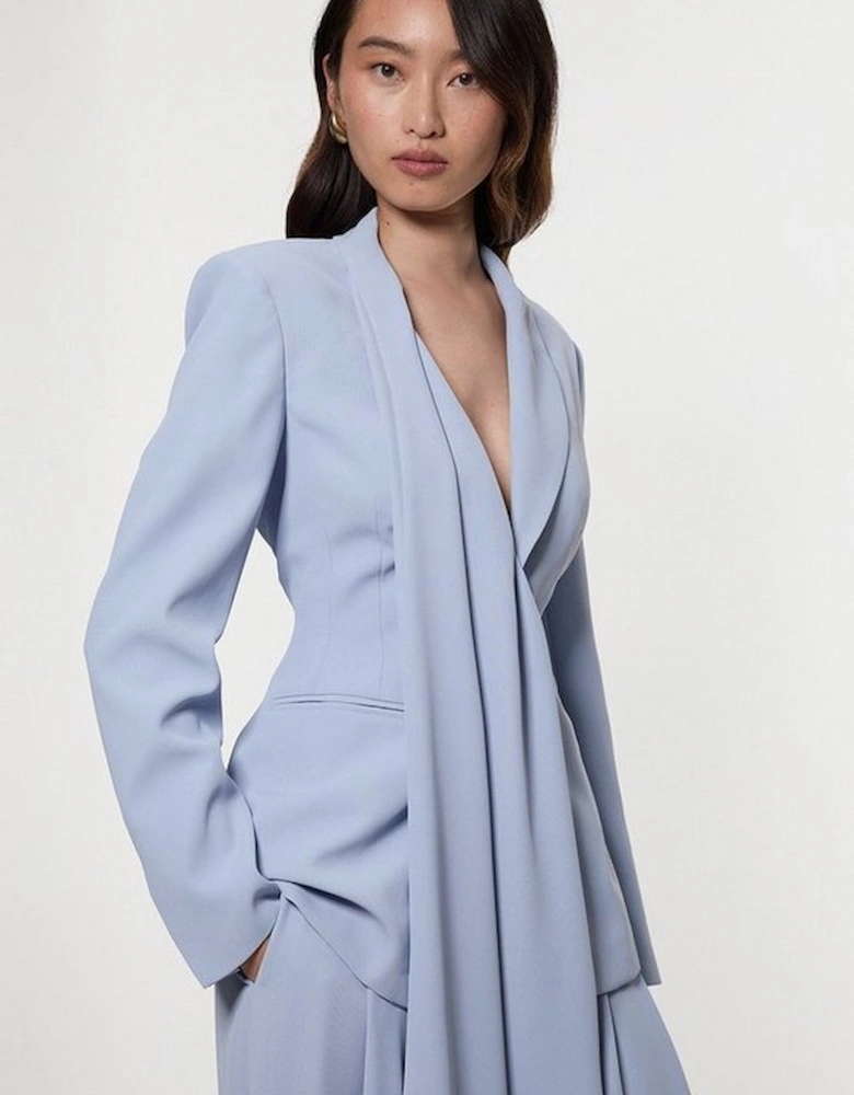 Soft Tailored Single Breasted Blazer