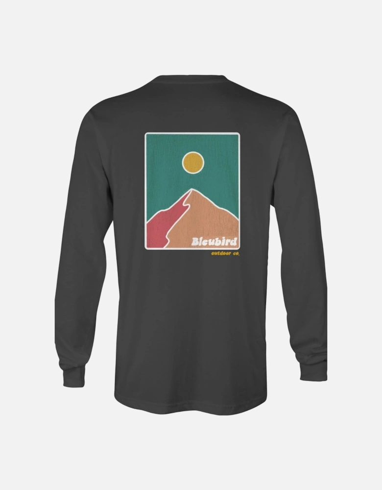 Mens Picos  Graphic Long Sleeve T-Shirt - -