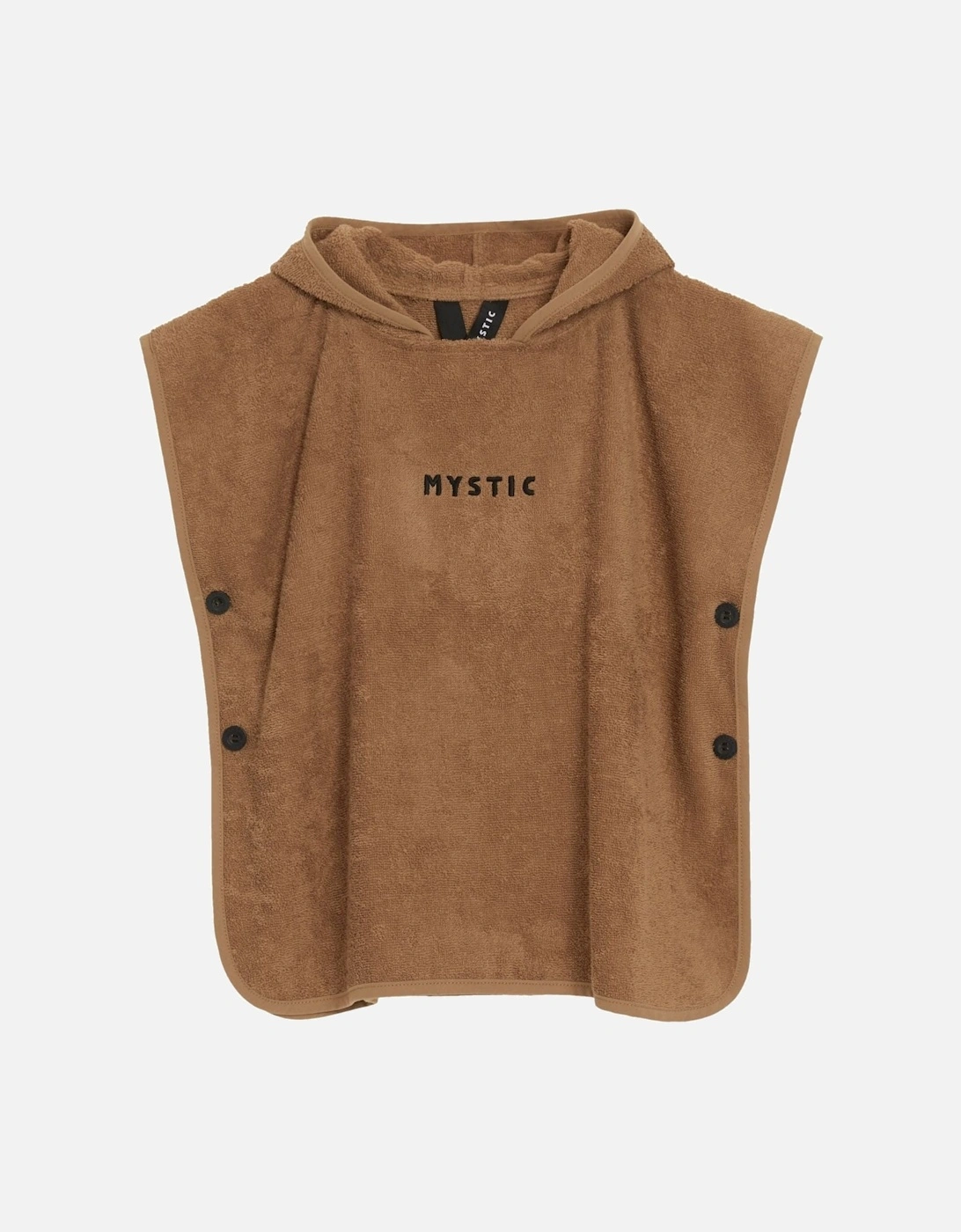 Kids Brand Baby Poncho - Slate Brown - OS, 2 of 1