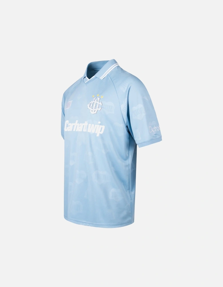 Hartt’s Football T-Shirt Heart Train Jacquard/Bluebird