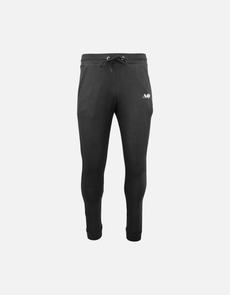AQ Logo Black Sweat Pants