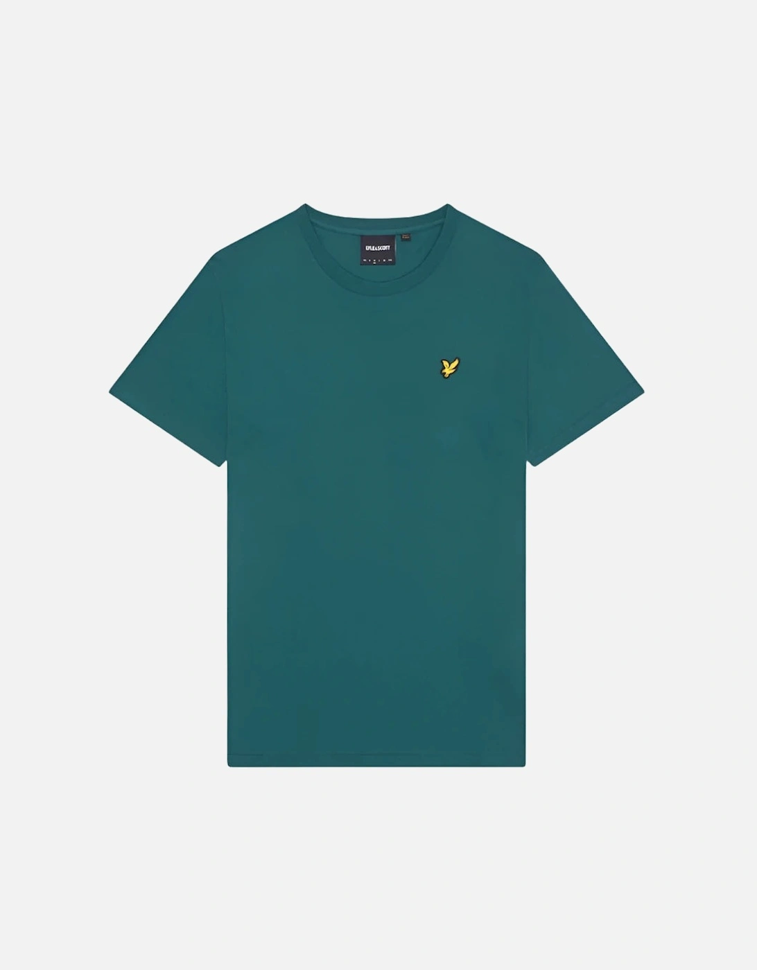 Lyle & Scott Branded Chest Logo Malachite Green T-Shirt, 2 of 1