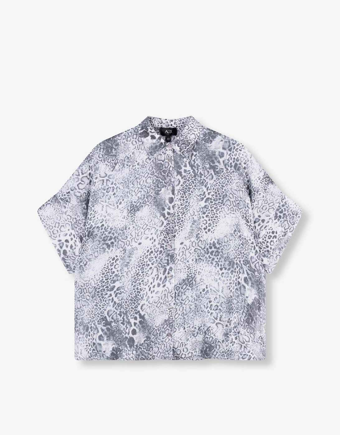 Animal Oversized Blouse