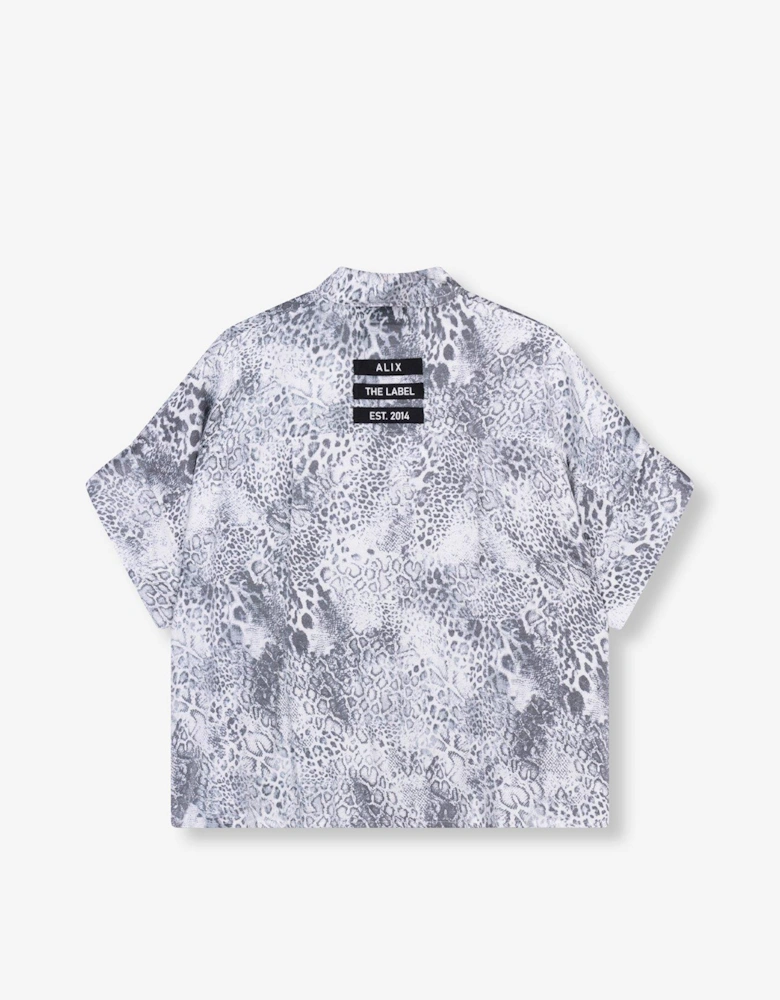 Animal Oversized Blouse