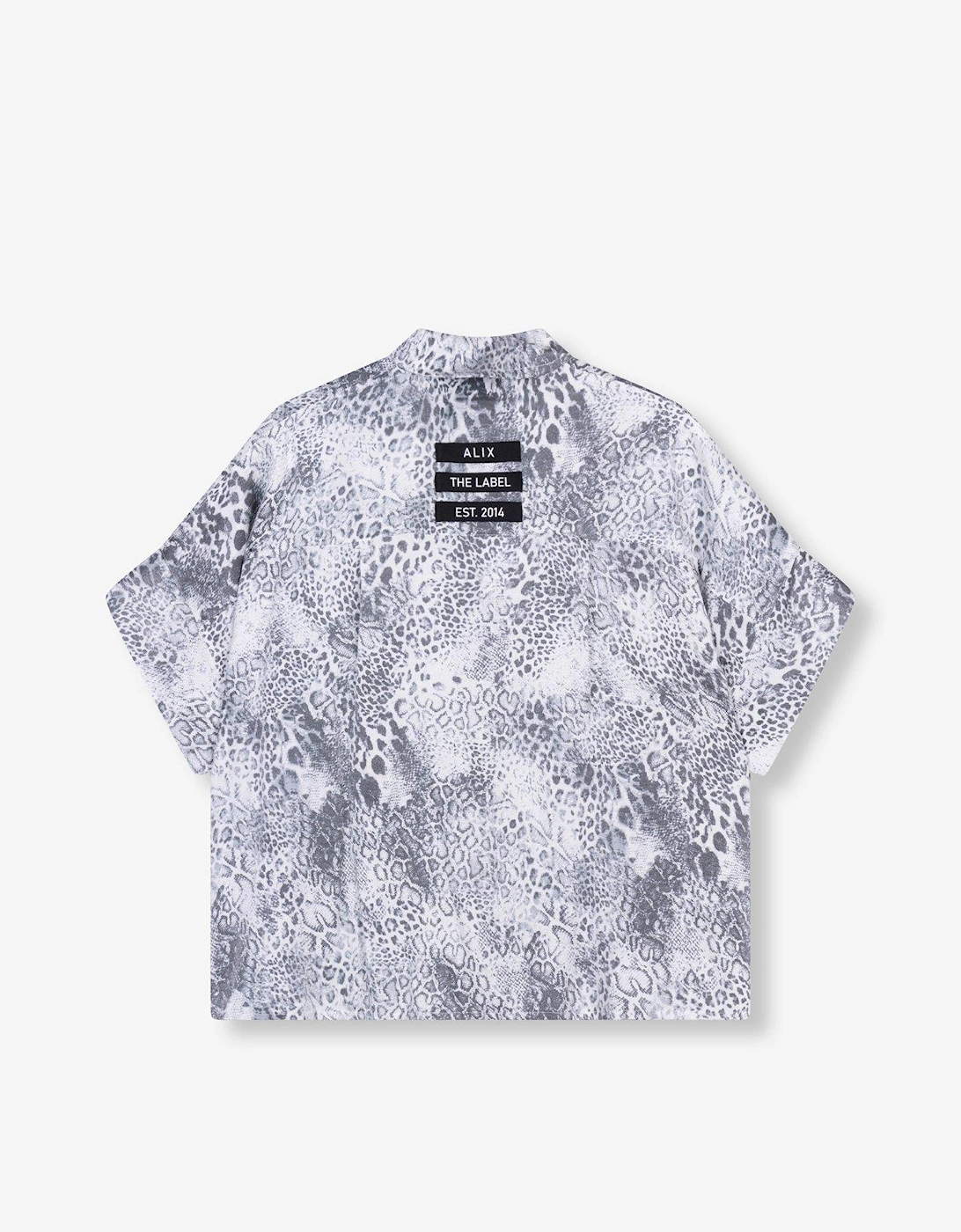 Animal Oversized Blouse