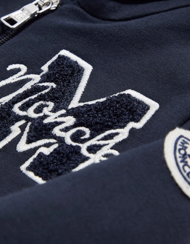Baby Hooded Tracksuit Set Navy