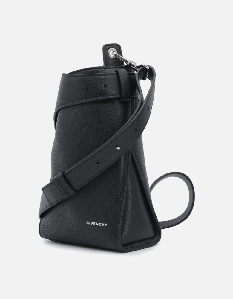 LEATHER BELTED BAG