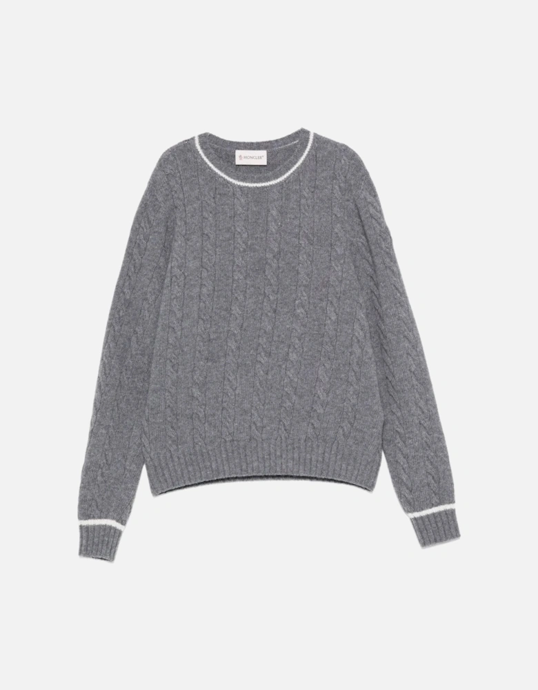 KIDS CABLE KNIT SWEATER