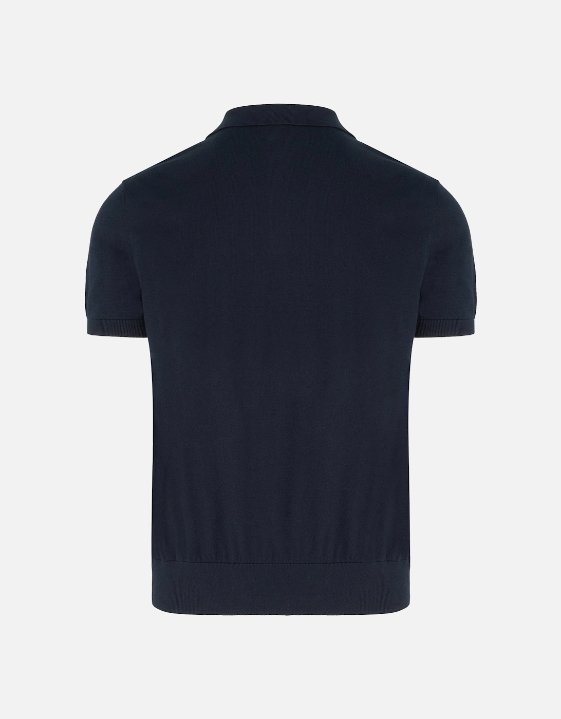 Cotton Polo Shirt Navy