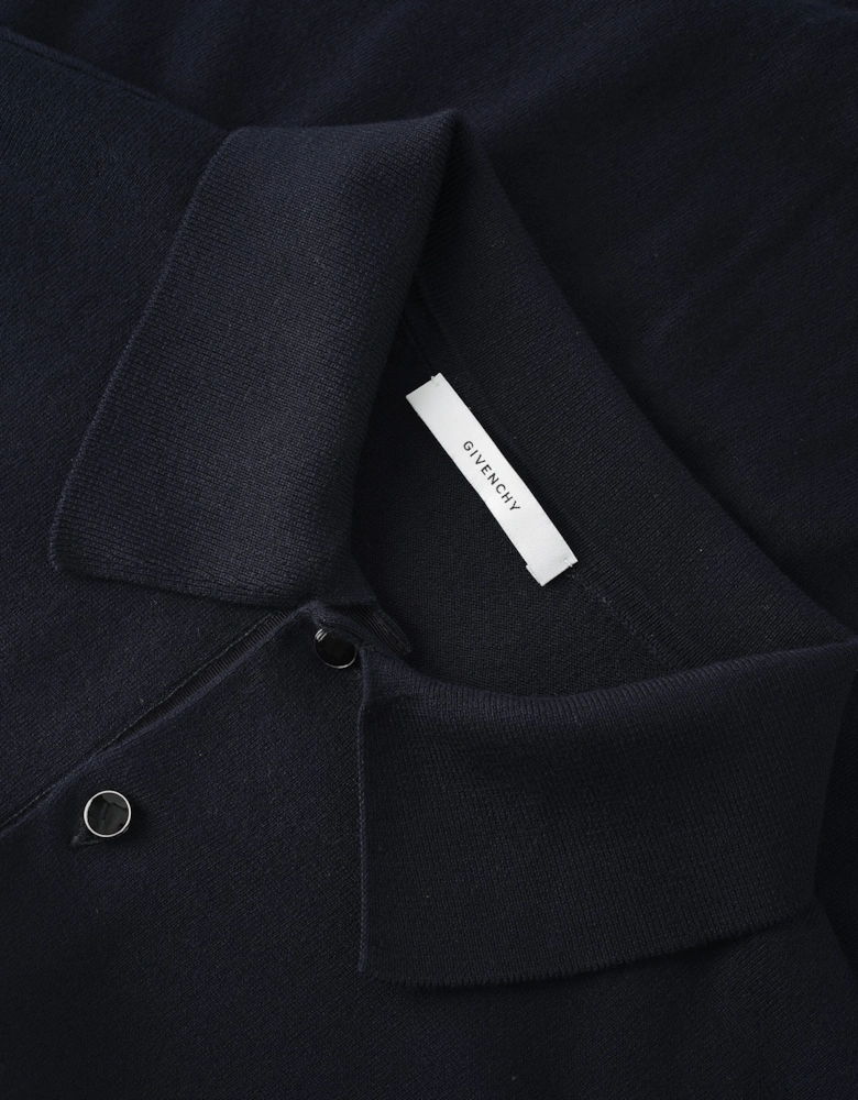 Cotton Polo Shirt Navy
