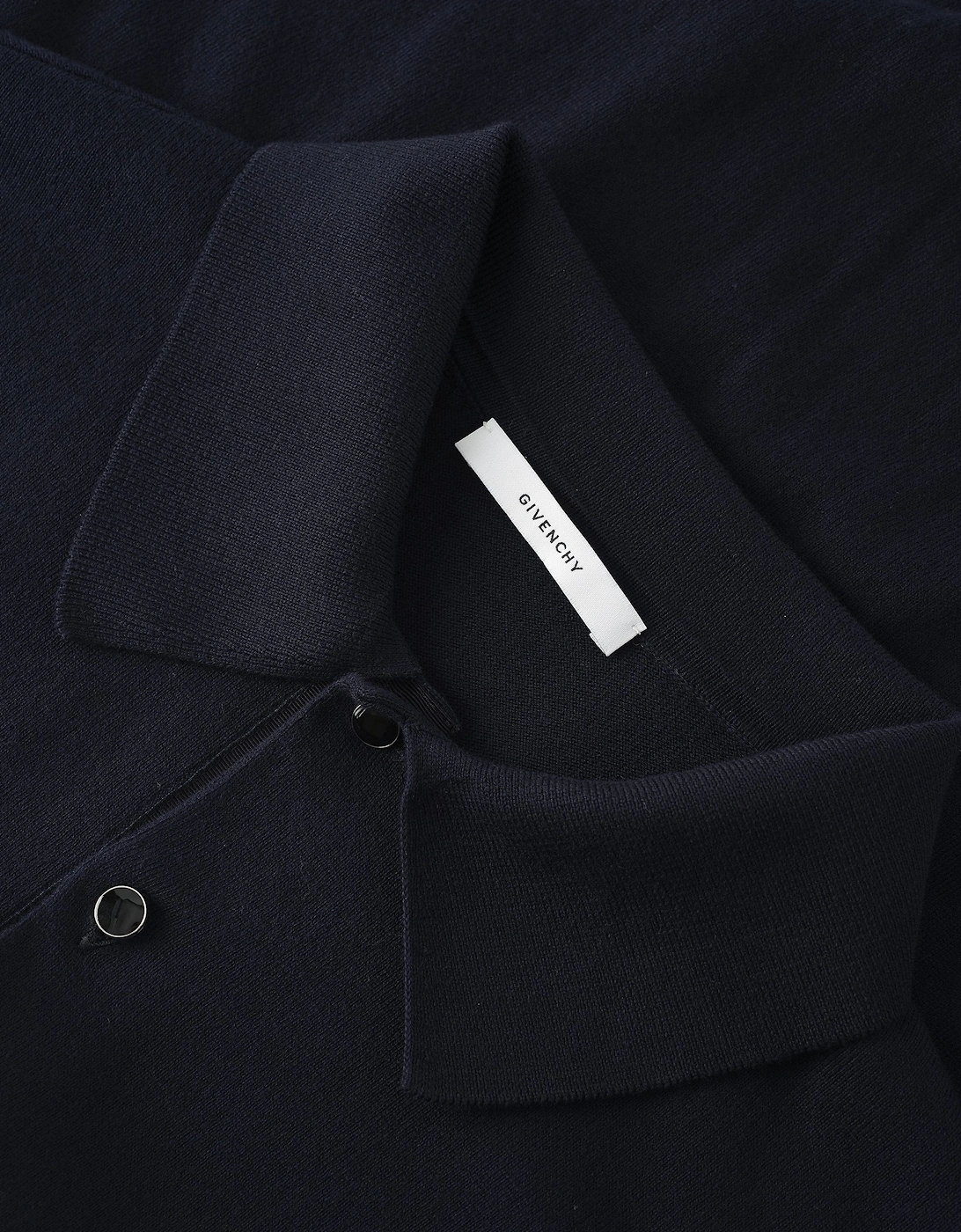 Cotton Polo Shirt Navy
