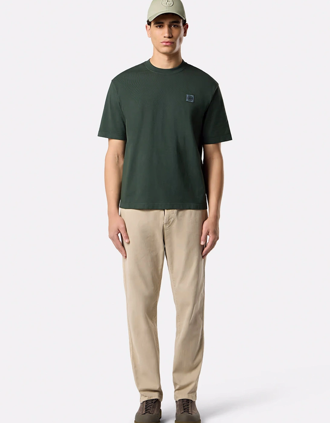 S0115 Compass Patch T-shirt Juniper
