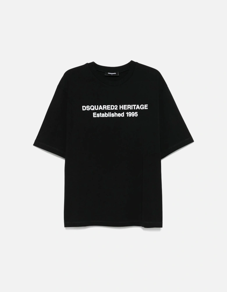HERITAGE LOGO LOOSE FIT T SHIRT
