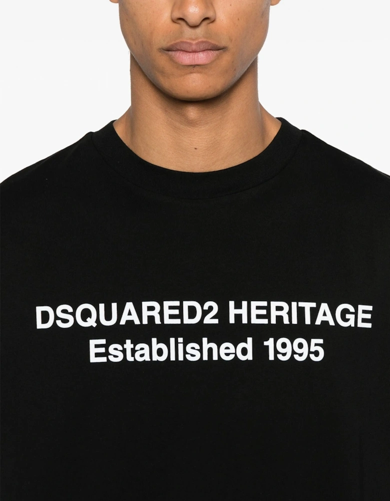 HERITAGE LOGO LOOSE FIT T SHIRT