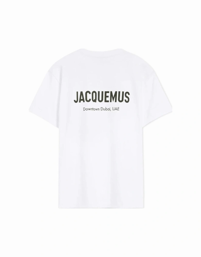 Men's White The Dubai Address T-Shirt