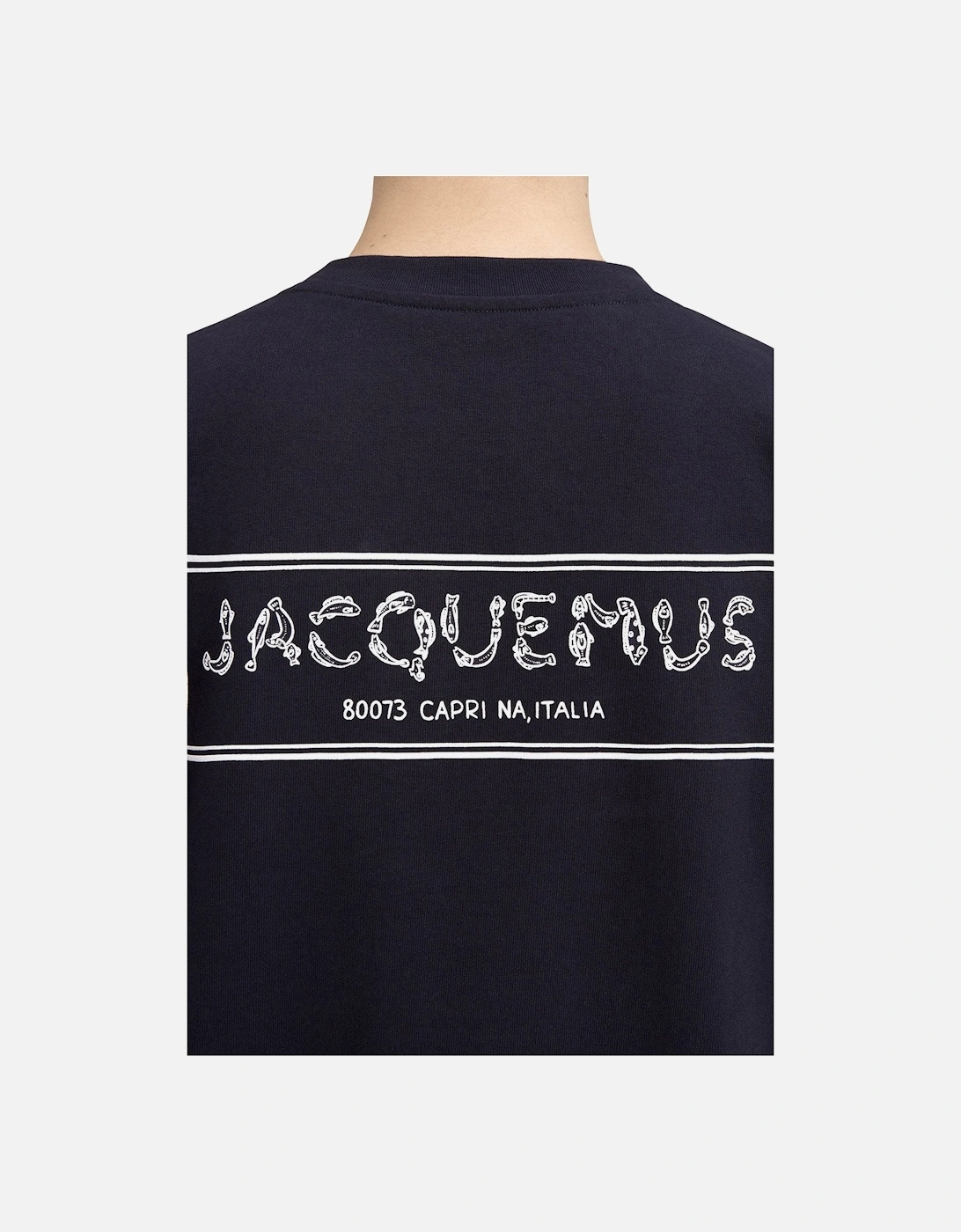 Men's Dark Navy Oversized The Merù T-Shirt