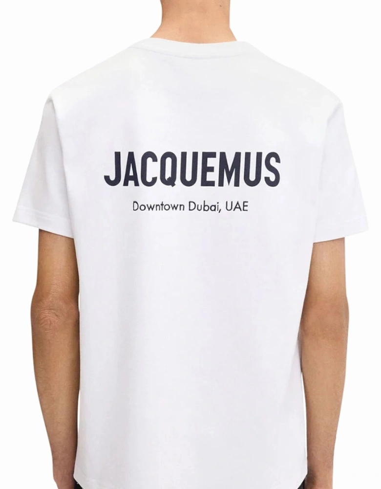 Men's White The Dubai Address T-Shirt