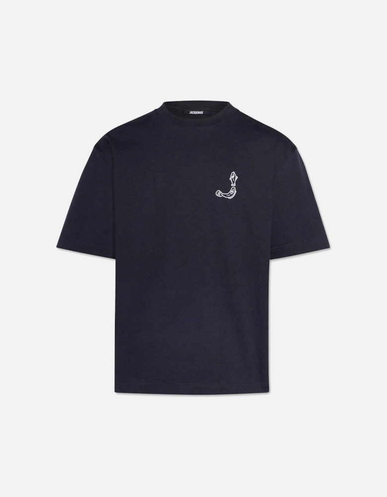 Men's Dark Navy Oversized The Merù T-Shirt