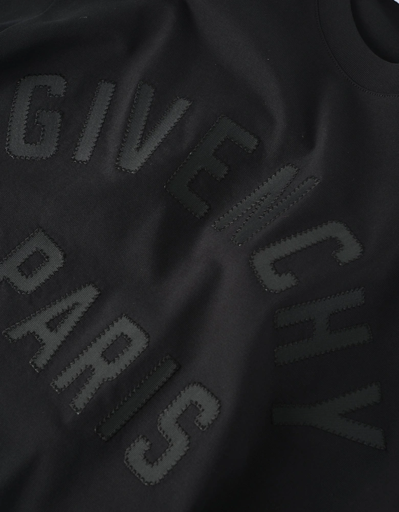 REGULAR FIT EMBROIDERED LOGO T SHIRT