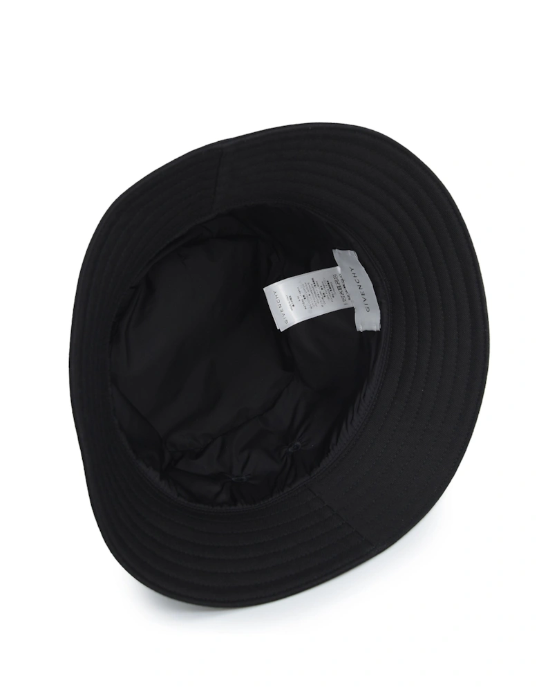 Cotton Bucket Hat Black