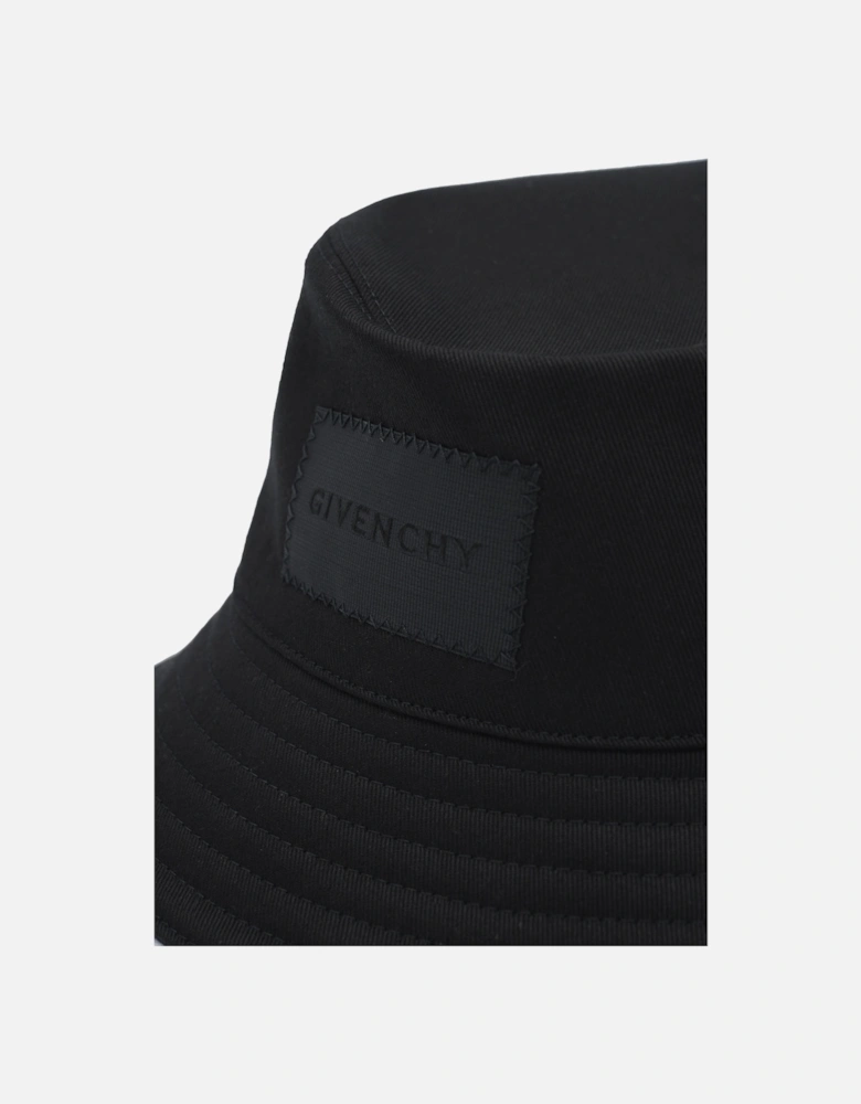 Cotton Bucket Hat Black