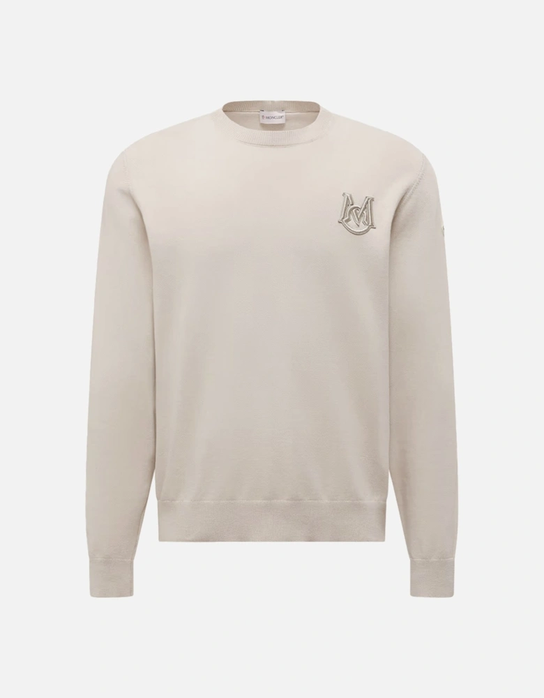 MONOGRAM LOGO SWEATER
