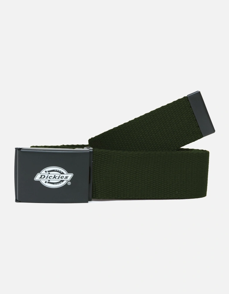 Orcutt Web Belt - Dark Olive Green