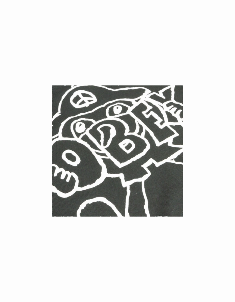 Peace Troll T-Shirt - Vintage Black
