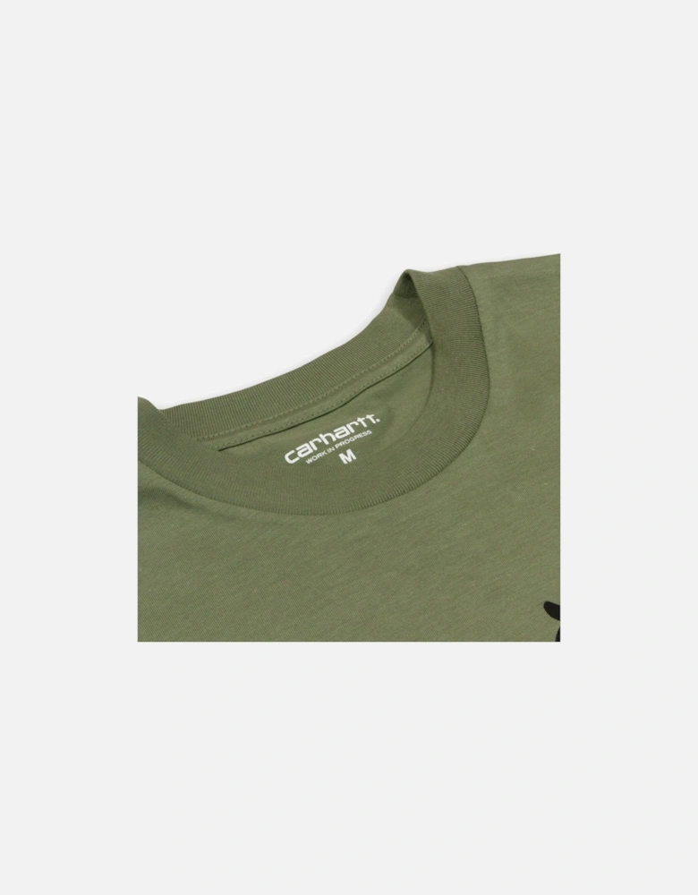 Home Run T-Shirt - Dollar Green