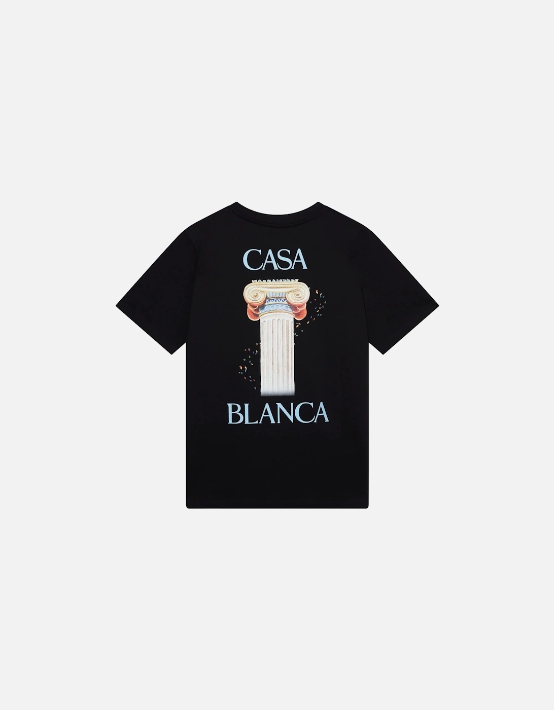 Men T Shirt La Colomne Printed T-Shirt Short Sleeve Crew Neck Summer Tee, 6 of 5