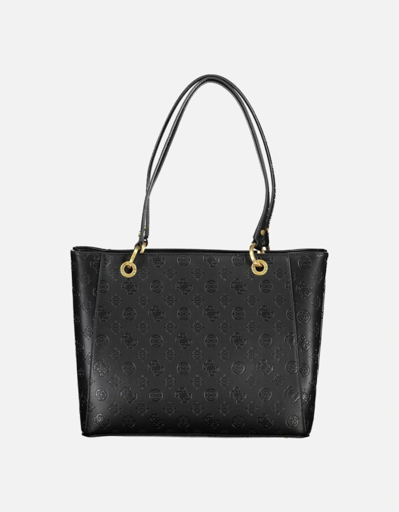 Contrasting detail shoulder bag with multiple compartments Women -