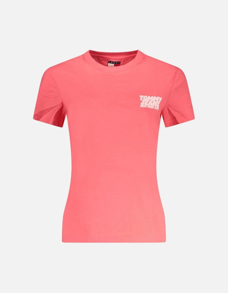 Double-Breasted Wool-Blend Tailored Coat Women - Pink T-Shirts