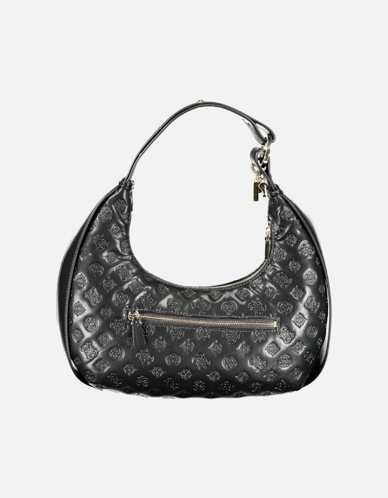 Sophisticated Shoulder Handbag with Adjustable Handle and Multiple