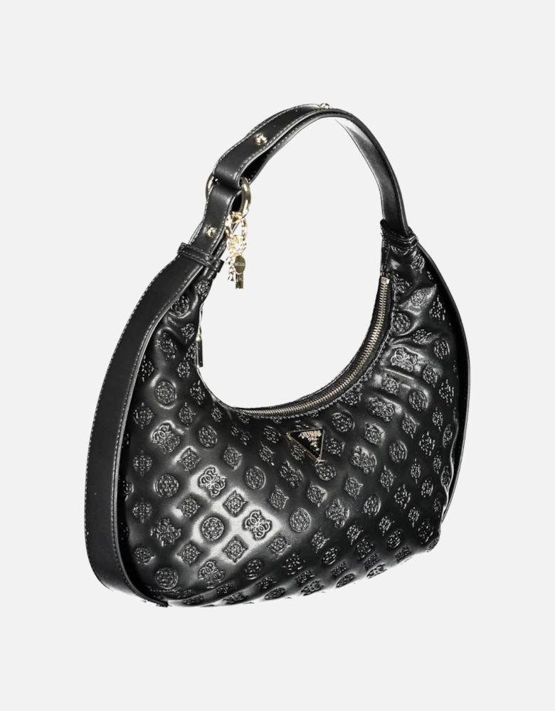 Sophisticated Shoulder Handbag with Adjustable Handle and Multiple