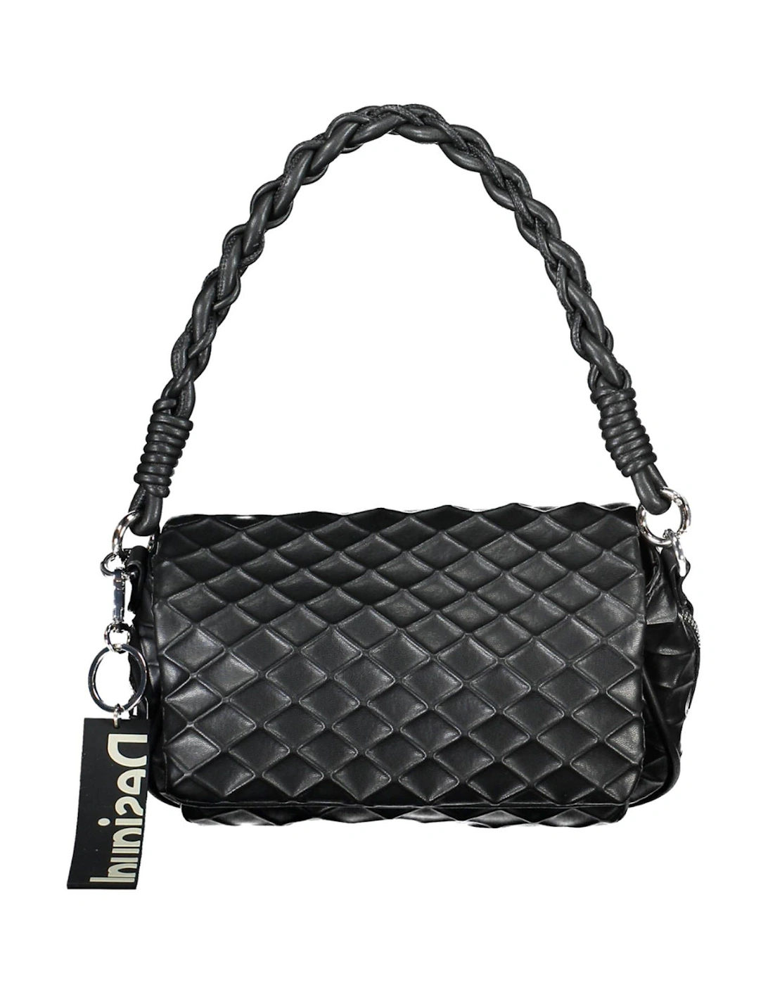 Sophisticated Expandable Shoulder Bag with Dual Compartments and, 4 of 3