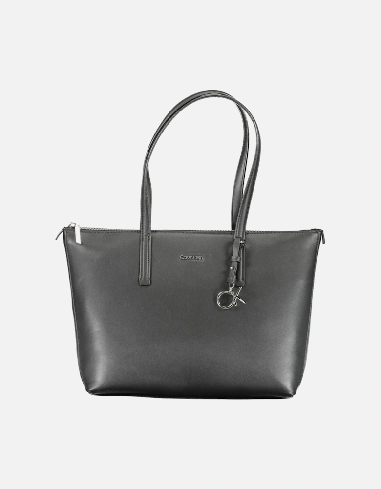 Elegant Sustainable Black Shoulder Bag Women Handbags