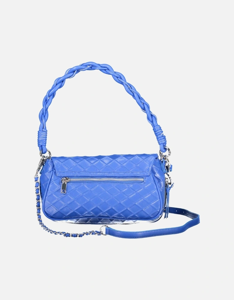 Versatile Two-Compartment Handbag with Removable Shoulder Handle and
