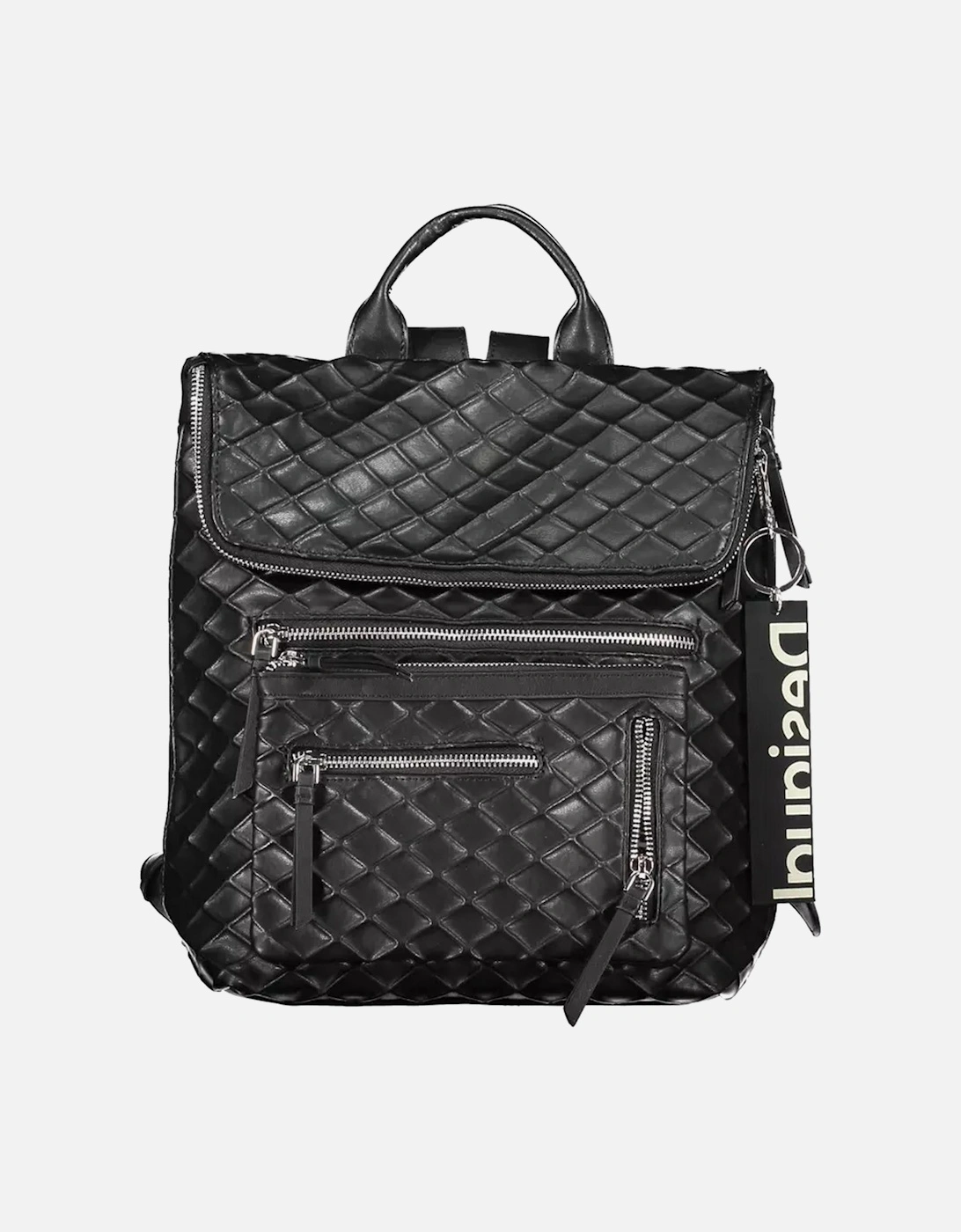 Contrasting Detail Zip Closure Backpack with Multiple Pockets Women -, 4 of 3