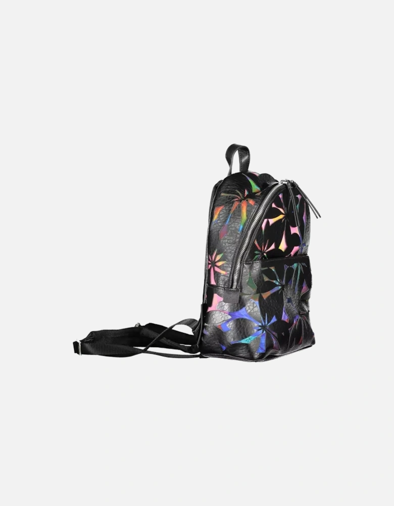 Contrasting Detail Backpack with Adjustable Straps and Logo Women -