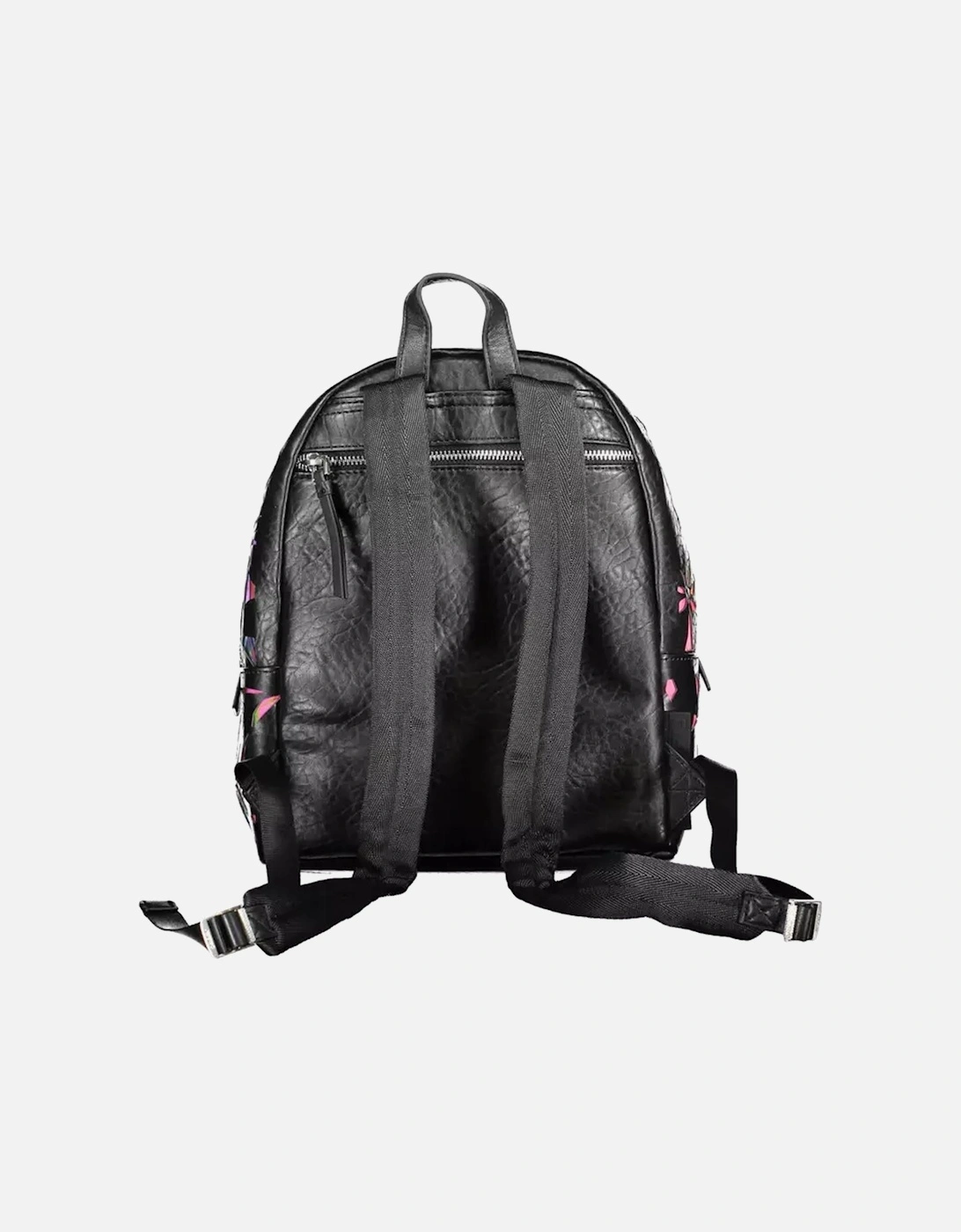 Contrasting Detail Backpack with Adjustable Straps and Logo Women -