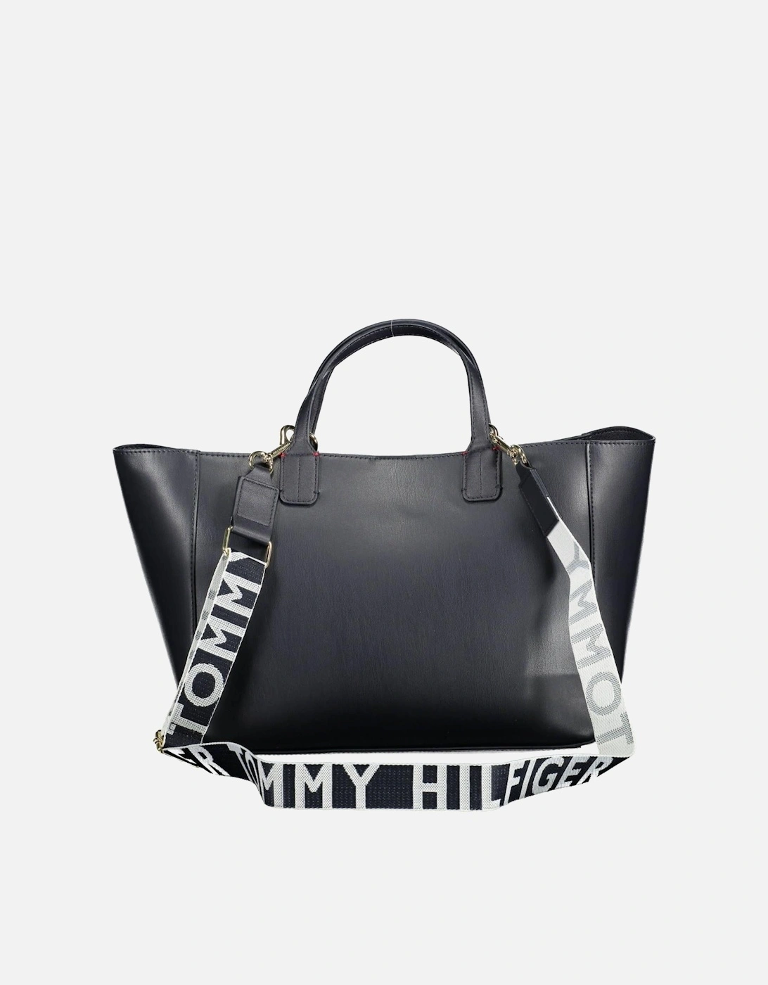 Sophisticated Blue Handbag with Versatile Carrying Options Women